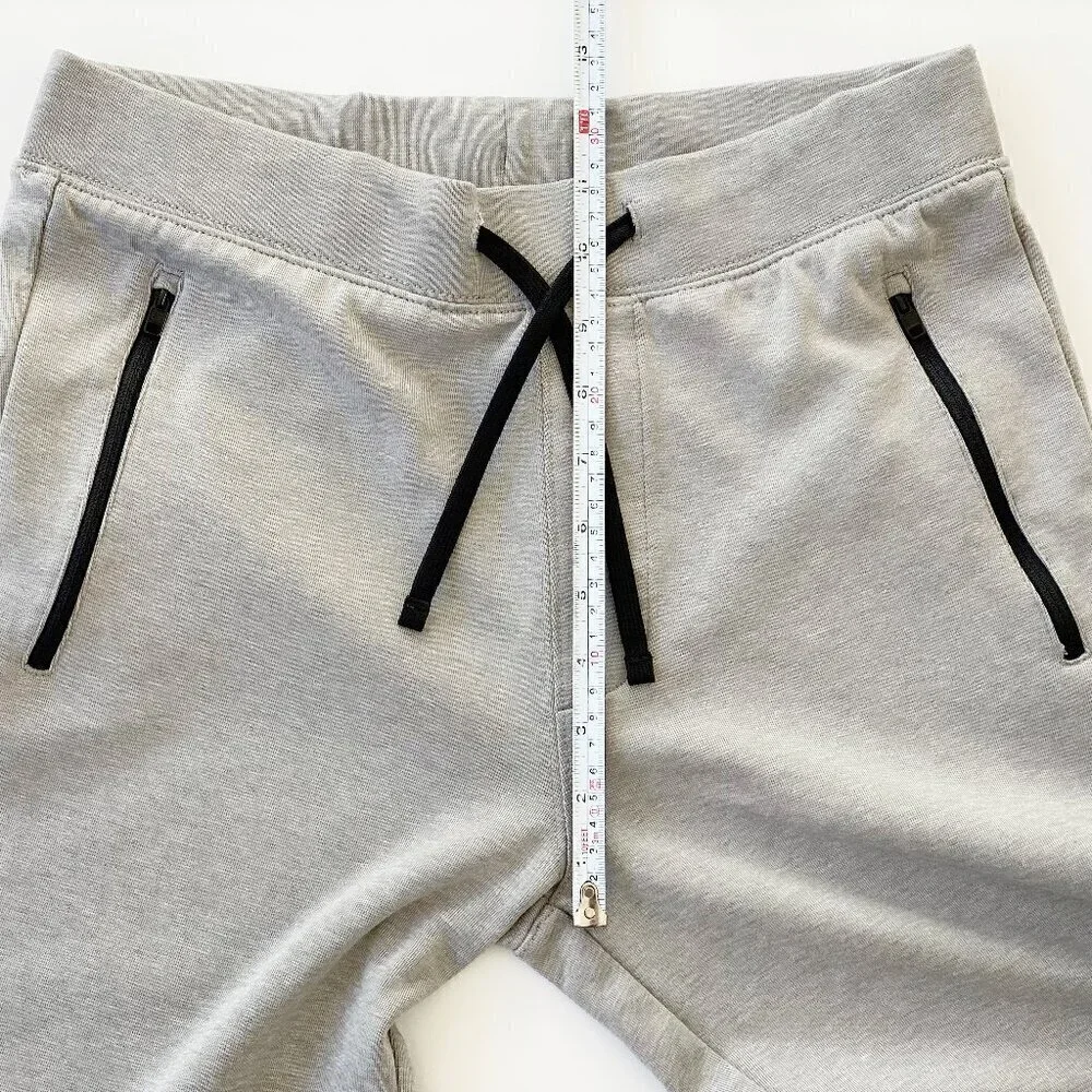 J.Crew Heather Gray Zip Pocket Jogger Sweatpants S